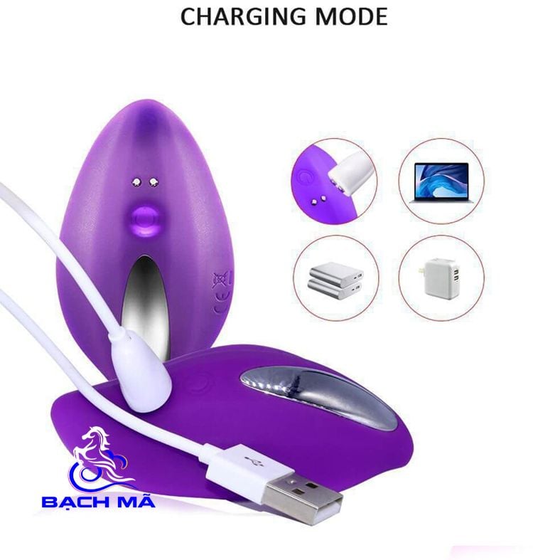  Quần lót chip rung bím cô bé điều khiển từ xa 12 tần số 