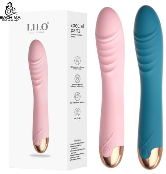  Que rung kích thích cho nữ rung đa tần số chính hãng Lilo 