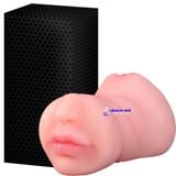  Sextoy cầm tay 2 đầu âm đạo giả và miệng bú mút giá rẻ 