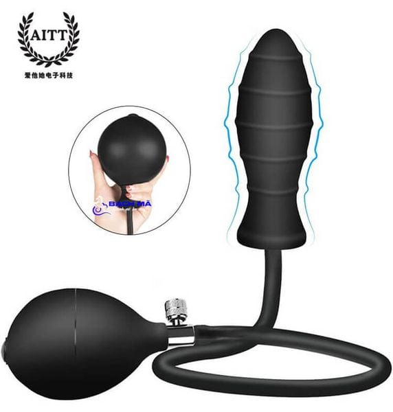  Sextoy rung hậu môn bơm hơi đầu tròn giá rẻ 