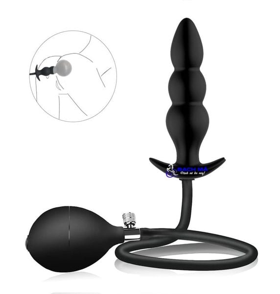  Sextoy rung hậu môn chính hãng bơm hơi 3 khấc giá rẻ 