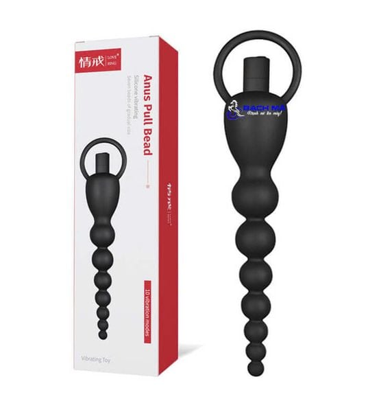  Sextoy rung hậu môn đầu silicon chính hãng 