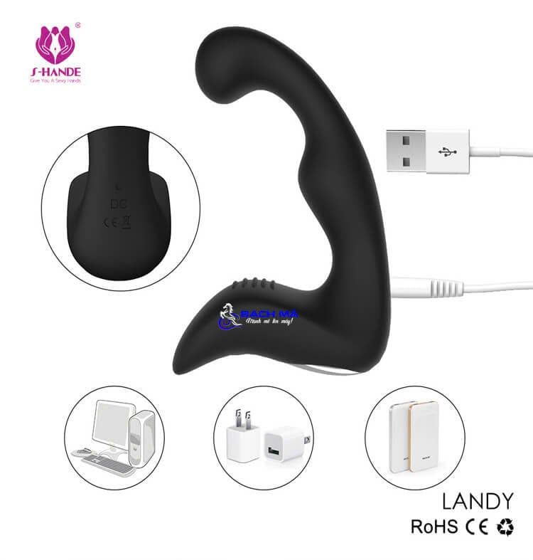  Sextoy hậu môn rung 9 tầng số điều khiển từ xa bằng không dây 