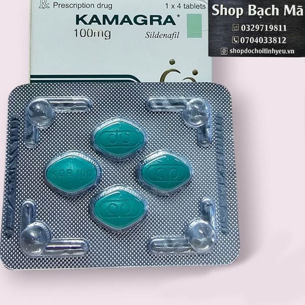  Thuốc cường dương tăng sinh lý cho nam KAMAGRA chính hãng 