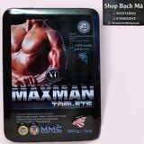  Thuốc cường dương tăng sinh lý cho nam MAXMAN chính hãng USA 
