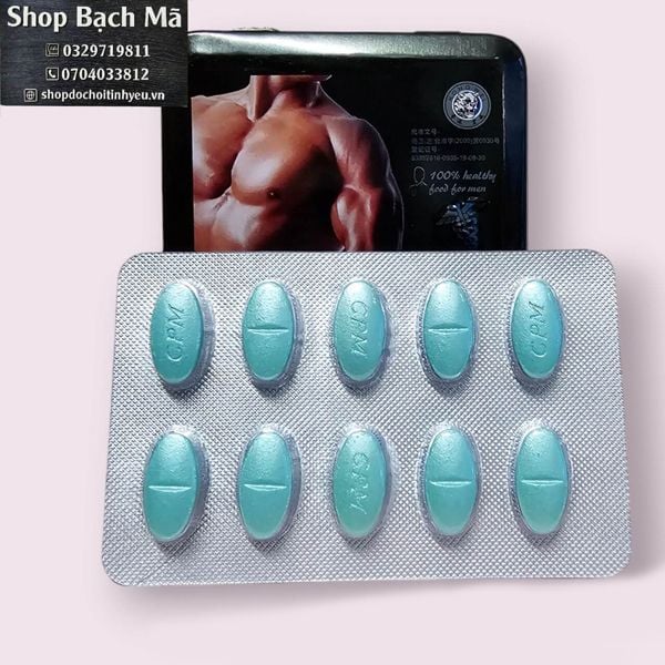  Thuốc cường dương tăng sinh lý cho nam MAXMAN chính hãng USA 