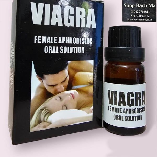  Thuốc kích dục nam cực mạnh dạng nước Viagra chính hãng USA 