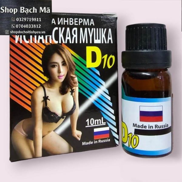  Thuốc kích dục nữ D10 của Nga cực mạnh chính hãng 