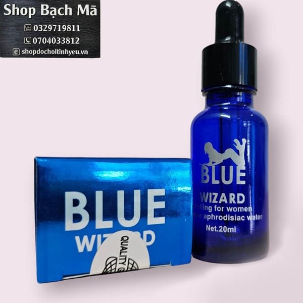  Thuốc kích dục nữ dạng nước Blue Wizard 