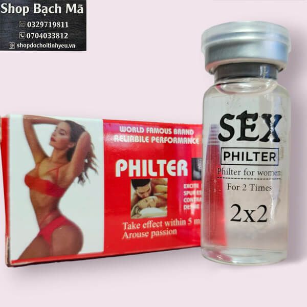  Thuốc kích dục nữ dạng nước sex Philter PT 