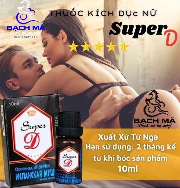  Thuốc kích dục nữ dạng nước Super D 