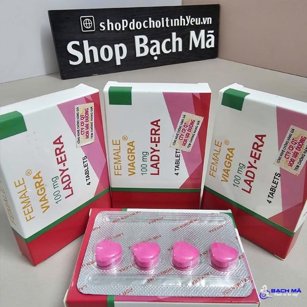  Thuốc kích dục nữ dạng viên LADY ERA Chính hãng VIAGRA 