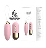  Trứng rung điều khiển từ xa 10 chế độ rung tỏa nhiệt cực đỉnh Lilo 