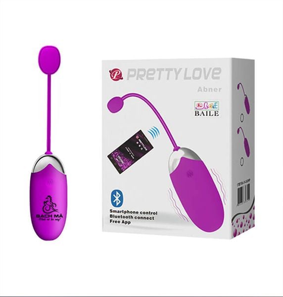 Trứng rung điều khiển từ xa bằng app điện thoại Pretty Love 