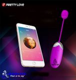  Trứng rung điều khiển từ xa bằng app điện thoại Pretty Love 