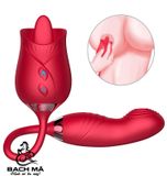  Trứng rung hoa hồng đuôi ngón tay thủ dâm kích thích điểm G 