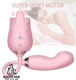  Trứng rung hoa hồng đuôi ngón tay thủ dâm kích thích điểm G 