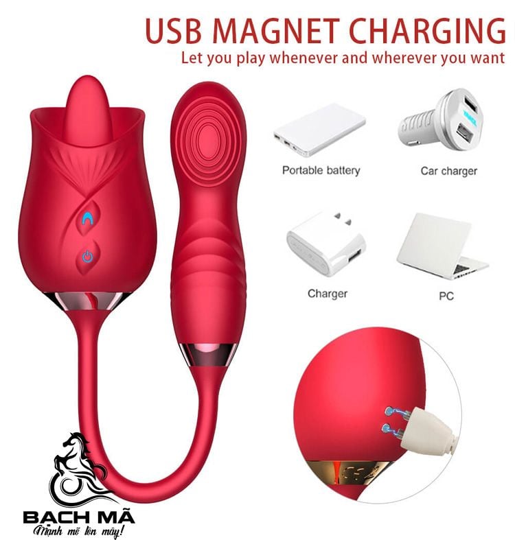  Trứng rung hoa hồng đuôi ngón tay thủ dâm kích thích điểm G 