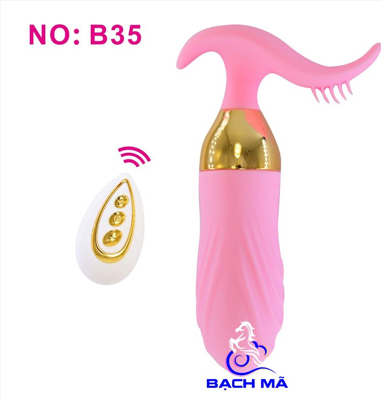  Trứng rung không dây điều khiển qua app 2 đầu Luminos B35 