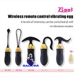  Trứng rung không dây điều khiển qua app 2 đầu Luminos B35 
