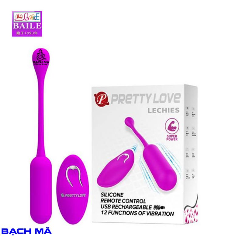  Trứng rung không dây Pretty Love Lechies điều khiển từ xa 