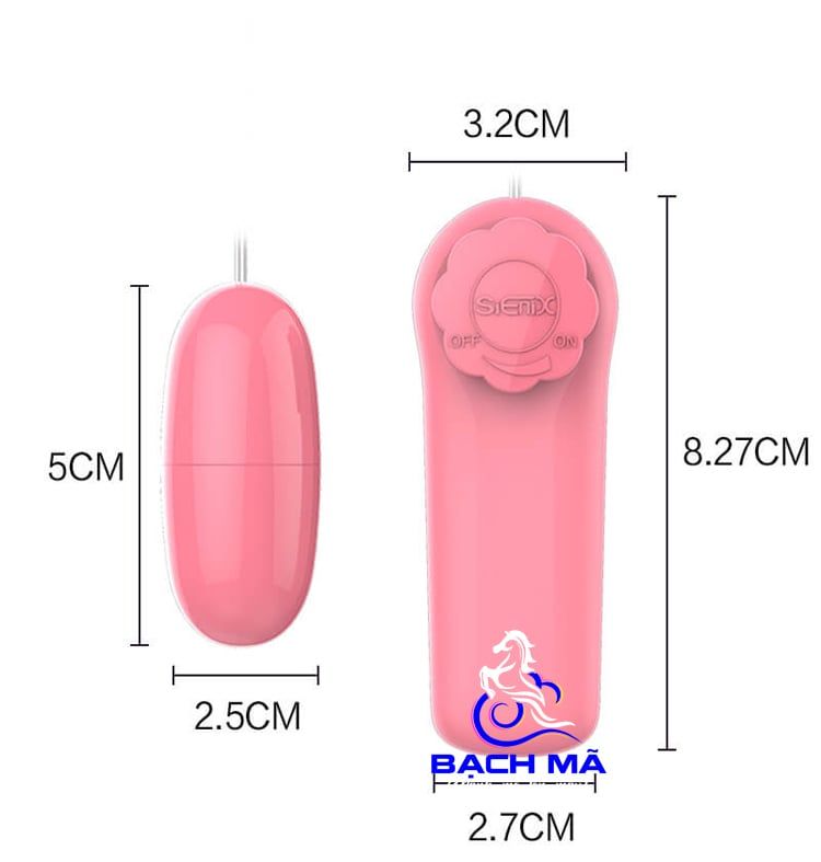  Trứng rung mini 1 đầu màu hồng kích thích điểm G giá rẻ 