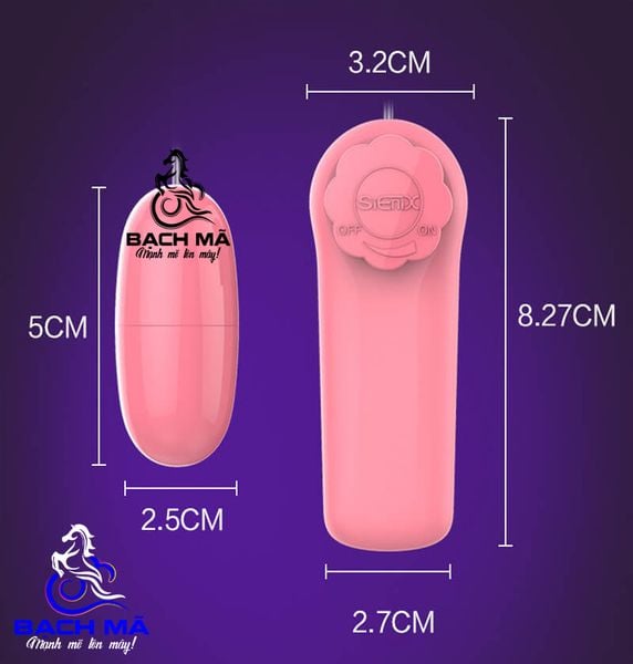  Trứng rung mini 1 đầu màu hồng kích thích điểm G giá rẻ 