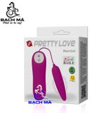  Trứng rung Pretty Love Harriet cho nữ 1 đầu 12 chế độ rung 