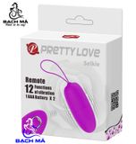  Trứng rung Pretty Love Selkie thủ dâm điều khiển từ xa 12 chế độ 