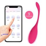  Trứng rung tích điện điều khiển từ xa qua app bluetooth 