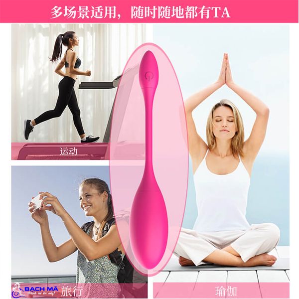  Trứng rung tích điện điều khiển từ xa qua app bluetooth 