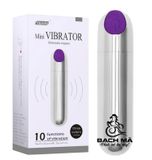  Trứng rung tình yêu inox mini hình viên đạn rung 10 chế độ 