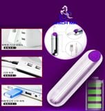  Trứng rung tình yêu inox mini hình viên đạn rung 10 chế độ 