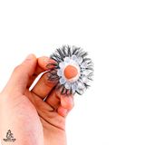  Vòng đeo dương vật có bi mí mắt chống xuất tinh sớm 2 mí cong 