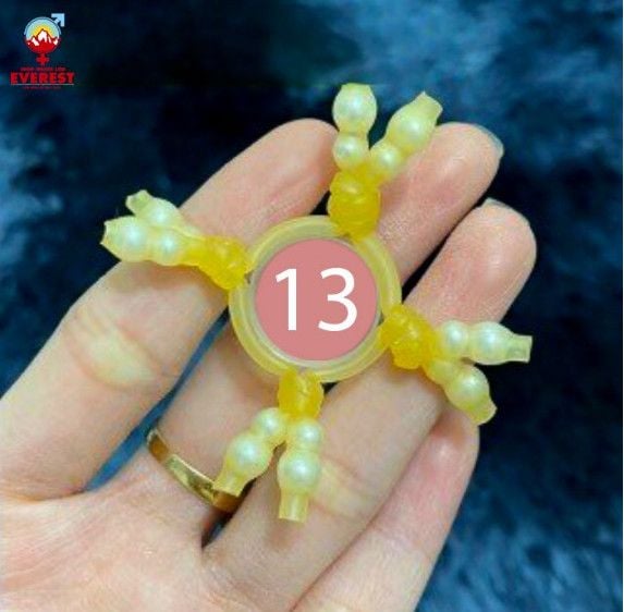  Vòng đeo râu rồng silicon 0 râu 16 bi mẫu 13 