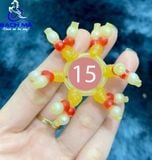 Vòng đeo râu rồng silicon 10 bi mẫu 15 