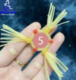  Vòng đeo râu rồng silicon 3 râu 3 bi mẫu 5 