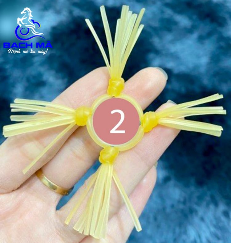 Vòng đeo râu rồng silicon 4 râu 0 bi mẫu 2 – Shop Đồ Chơi Tình Yêu Bạch Mã