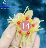  Vòng đeo râu rồng silicon 5 râu 5 bi mẫu 14 