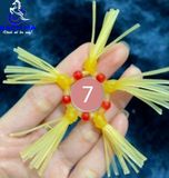  Vòng đeo râu rồng silicon 5 râu 5 bi mẫu 7 