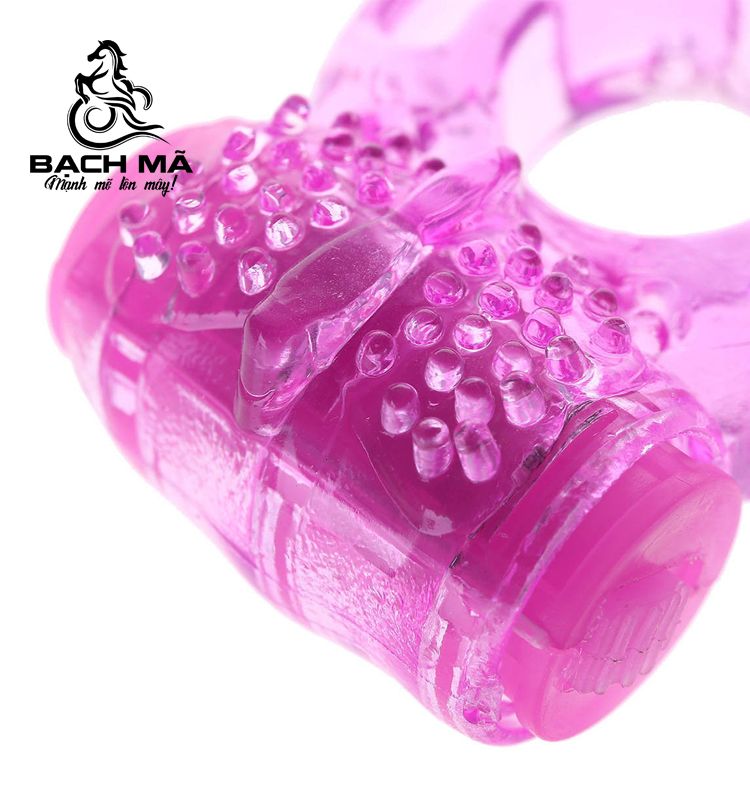  Vòng rung đeo dương vật giá rẻ Silicon Vibra Hole Ring Baile 