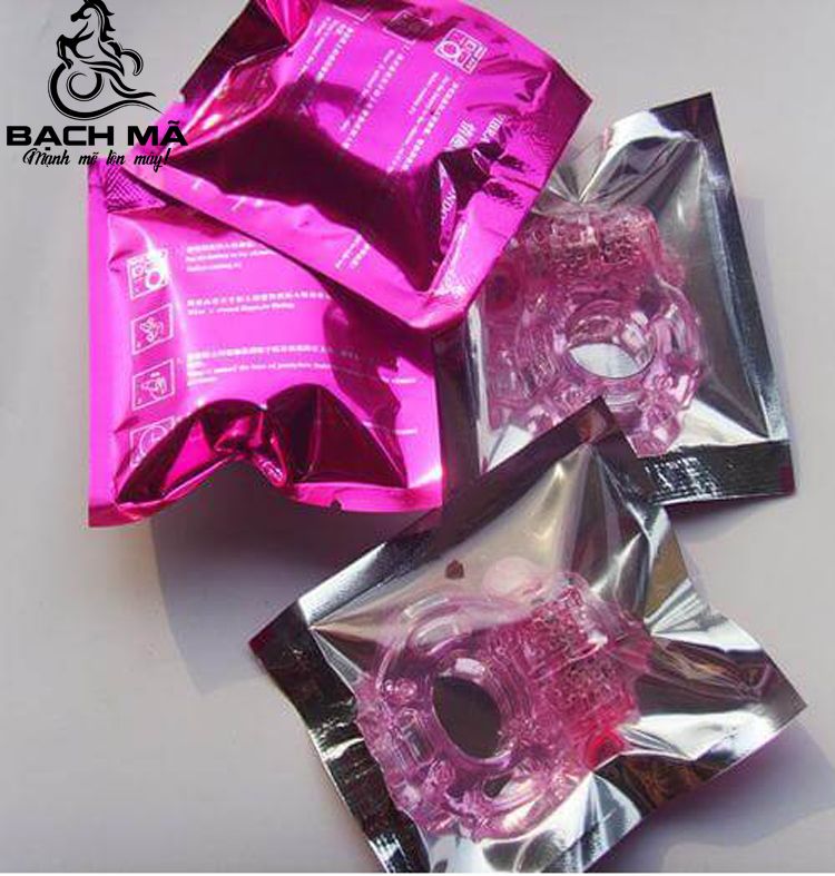  Vòng rung đeo dương vật giá rẻ Silicon Vibra Hole Ring Baile 