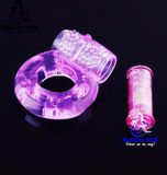  Vòng rung đeo dương vật giá rẻ Silicon Vibra Hole Ring Baile 