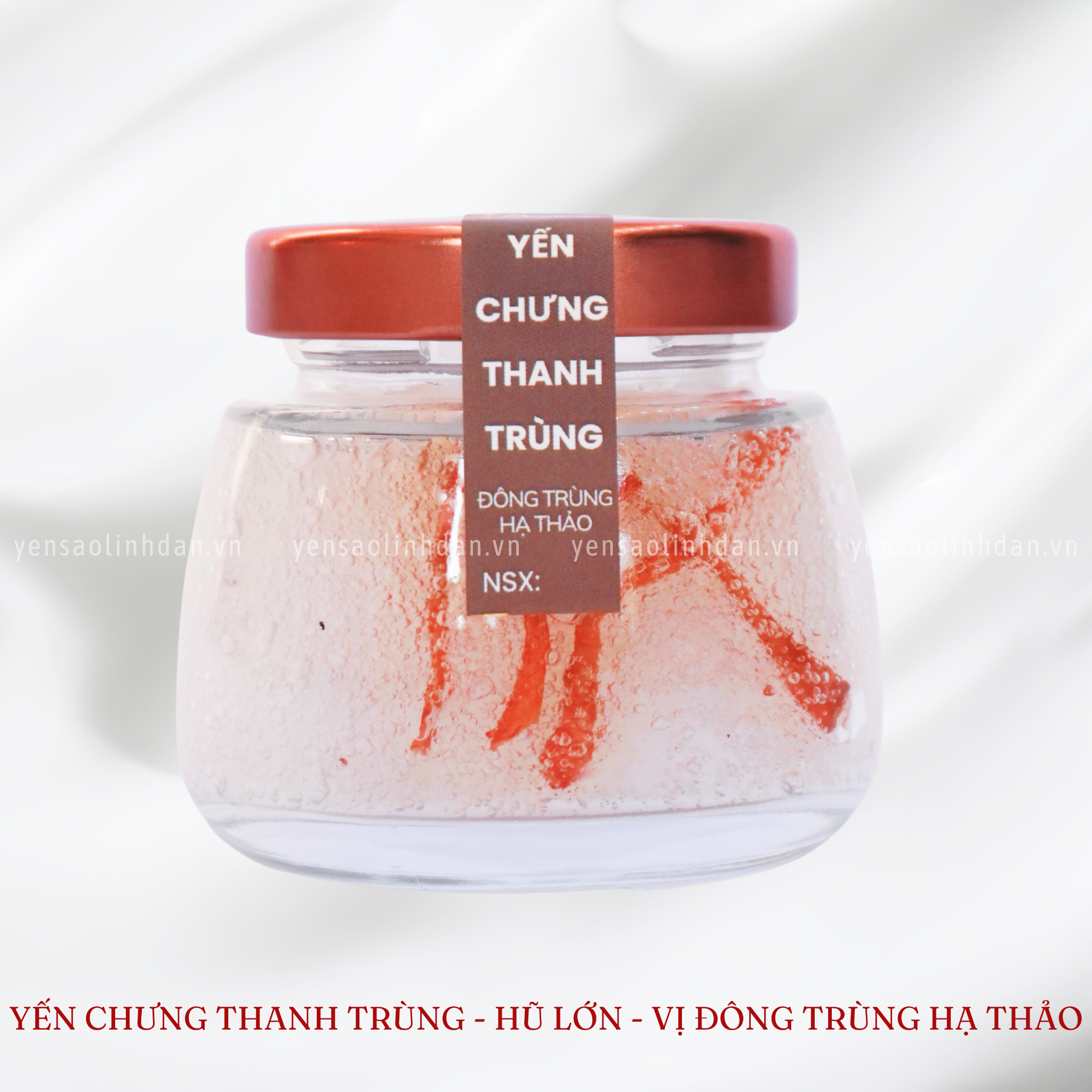  Set Quà Yến Chưng Thanh Trùng 8 hũ lớn (có hộp) 