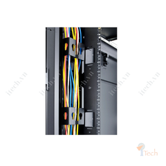 APC NetShelter Cable Management, Vertical Cable Manager, Containment Brackets, for NetShelter SX, SV, and VX Racks, 80 x 112 x 45 mm-AR7710