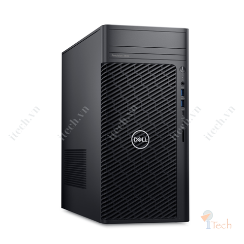 Máy tính trạm Dell Precision 3680 Tower, i9-14900, 32GB, 256GB SSD, 1TB, NVIDIA T1000 8GB, KB, M, 500W, Linux(71047056)