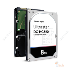 Western Digital Ultrastar DC HC320  8TB 7.2K RPM SATA 6Gb/s 512e 256MB 3.5