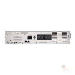 Bộ lưu điện APC Smart-UPS C, Line Interactive, 1000VA, Rackmount 2U, 230V, 4x IEC C13 outlets, USB and Serial communication, AVR, Graphic LCD-SMC1000I-2U