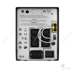 Bộ lưu điện APC Smart-UPS C, Line Interactive, 2000VA, Tower, 230V, 6x IEC C13+1x IEC C19 outlets, USB and Serial communication, AVR, Graphic LCD SMC2000I