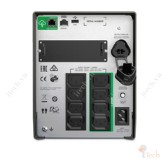 Bộ lưu điện APC Smart-UPS, Line Interactive, 1000VA, Tower, 230V, 8x IEC C13 outlets, SmartConnect Port+SmartSlot, AVR, LCD-SMT1000IC